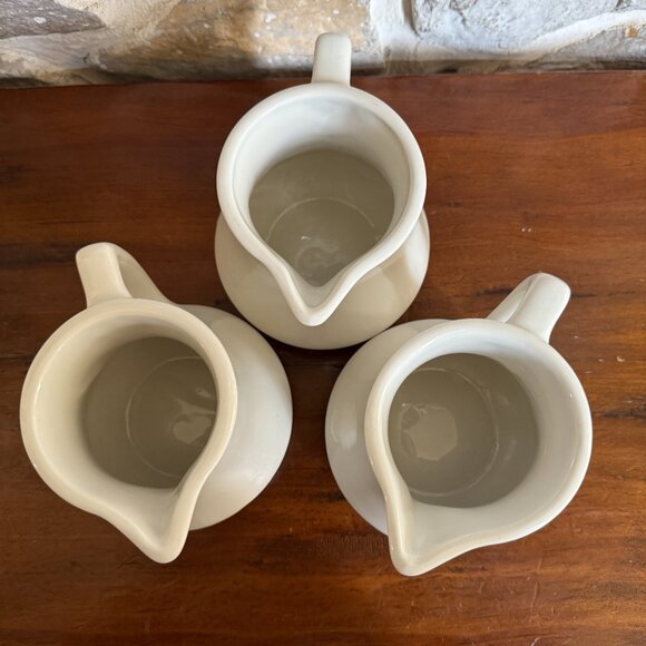 Jackson Custom China Falls Creek, Pa-4.5" pitchers, set of three, made in USA - Picture 7 of 12